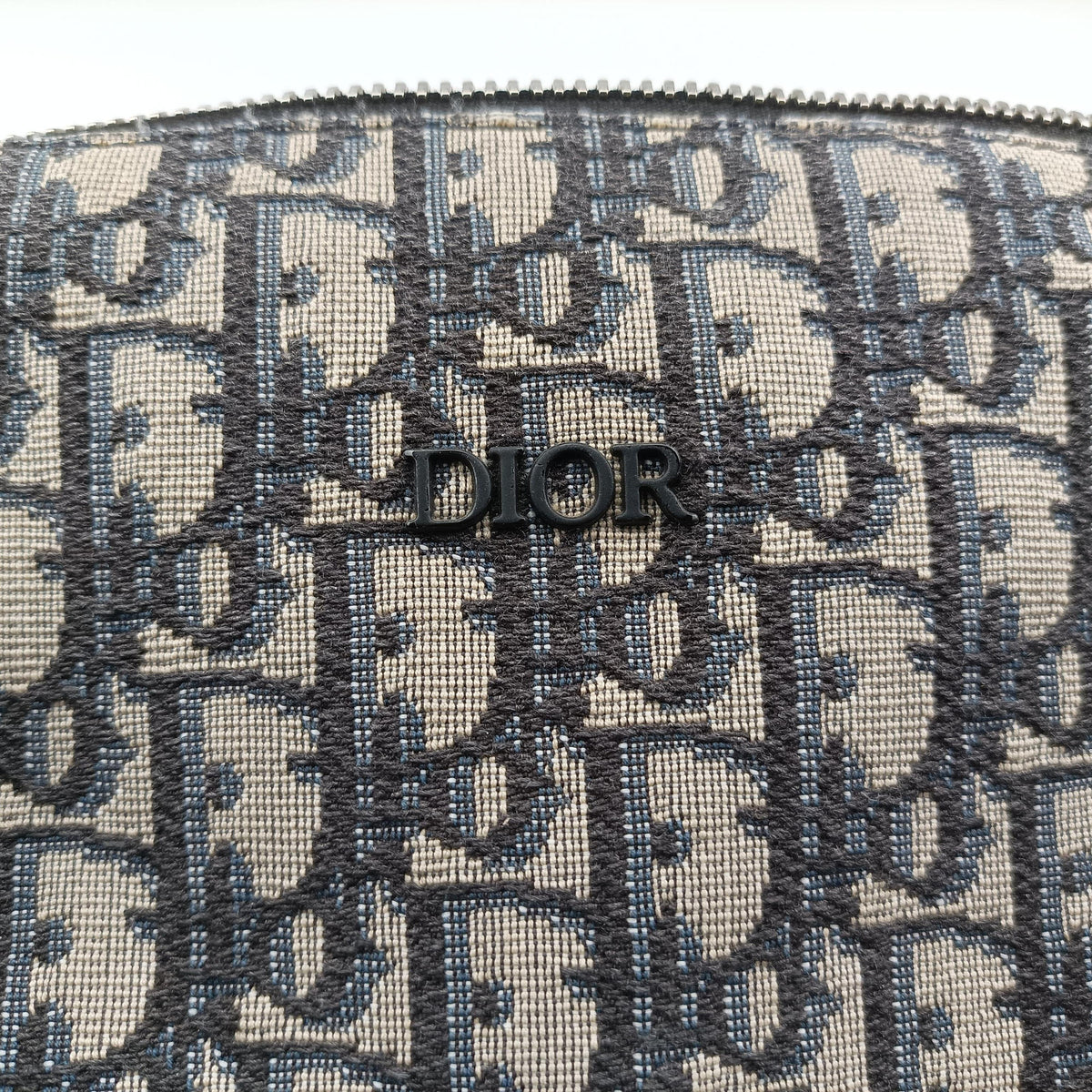 Secondhand Christian Dior Oblique roller Navy Jacquard  shoulderbag | stylenewstar