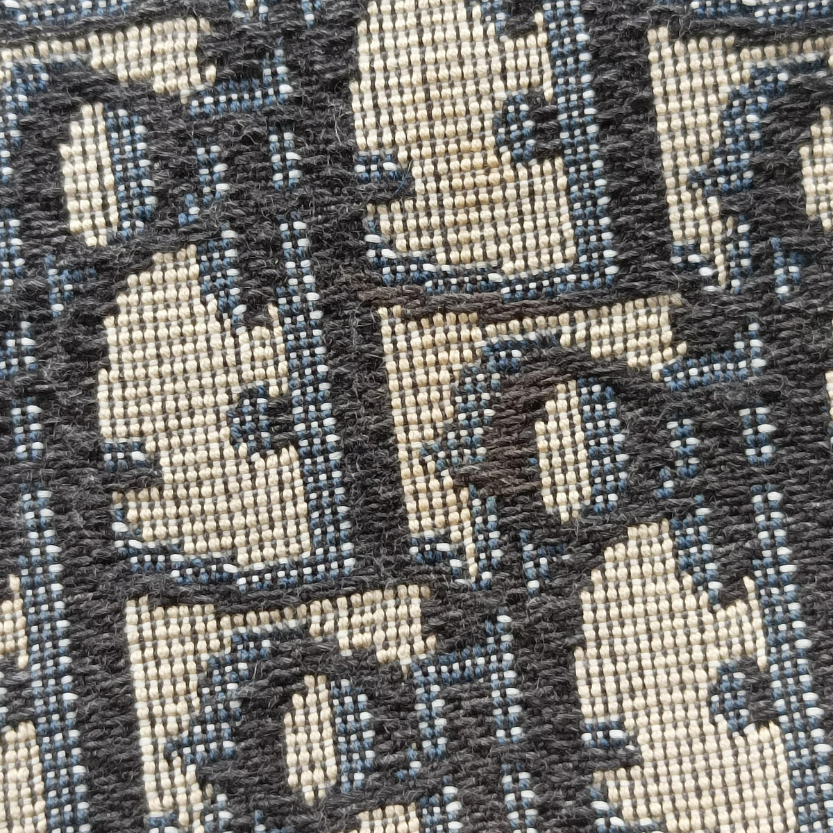 Secondhand Christian Dior Oblique roller Navy Jacquard  shoulderbag | stylenewstar