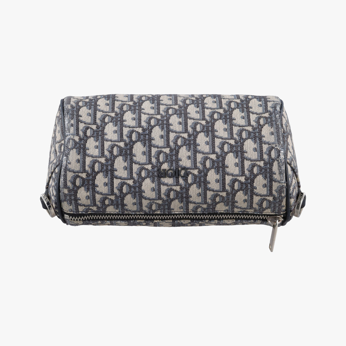 Secondhand Christian Dior Oblique roller Navy Jacquard  shoulderbag | stylenewstar