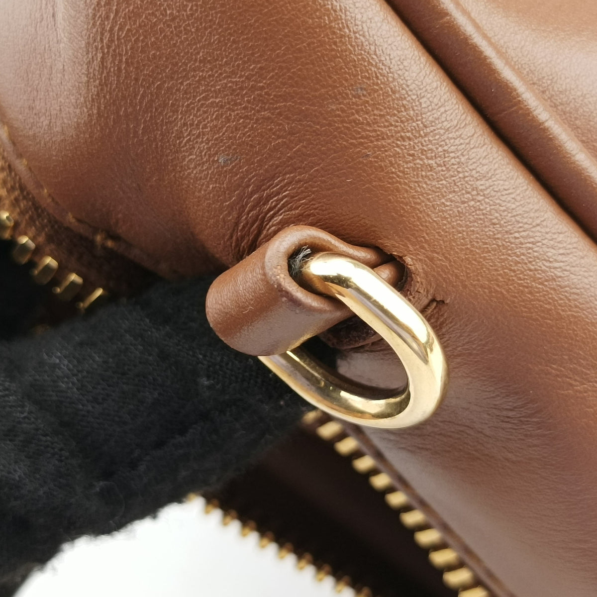 Pre-owned Miu Miu Beau Brown Leather 5BB117 shoulderbag | stylenewstar