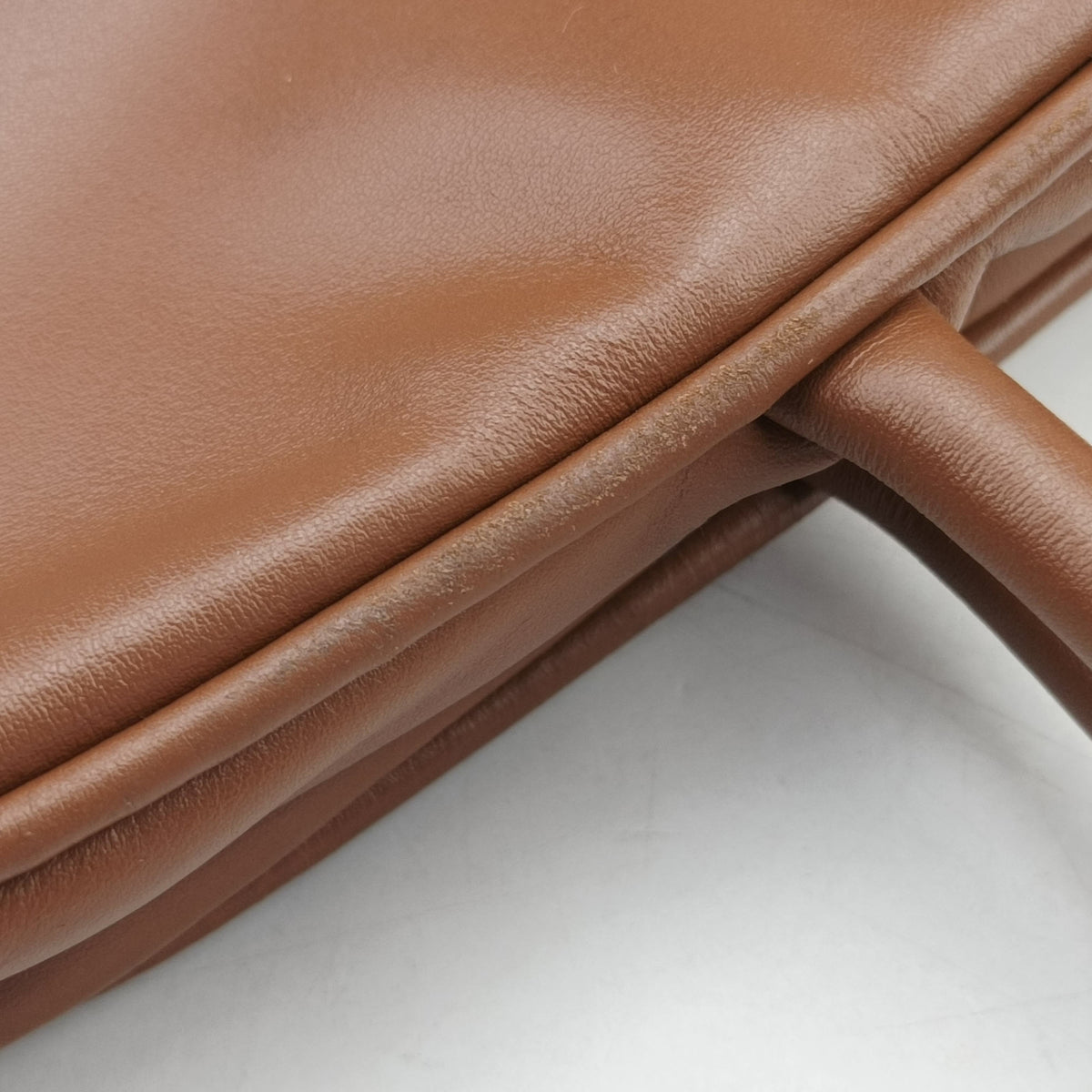 Pre-owned Miu Miu Beau Brown Leather 5BB117 shoulderbag | stylenewstar