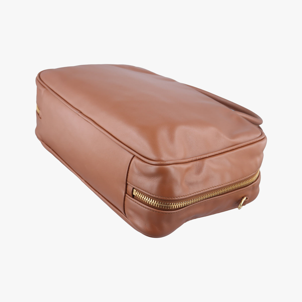 Pre-owned Miu Miu Beau Brown Leather 5BB117 shoulderbag | stylenewstar