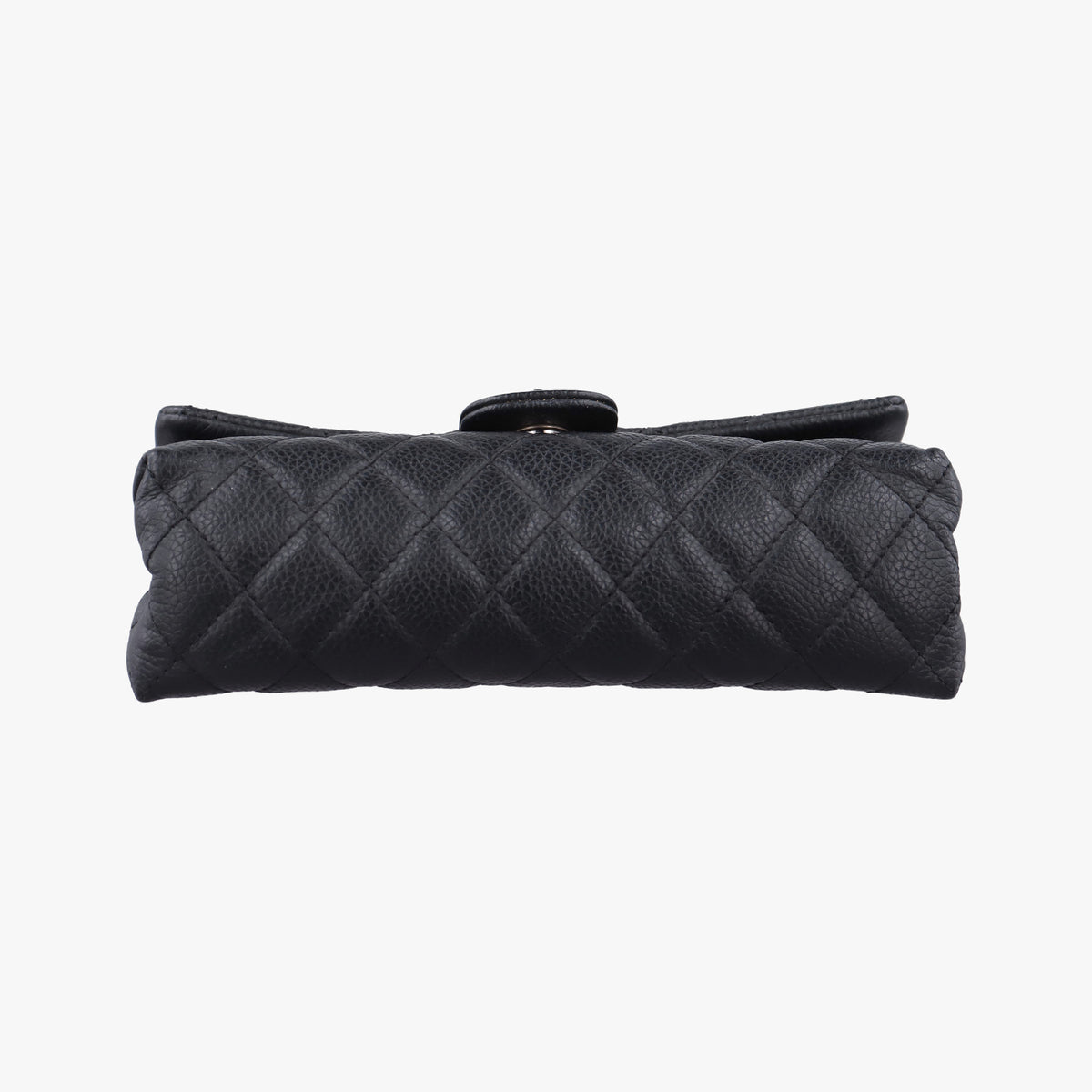 Pre-owned Chanel Matelasse 2.55 Black pebbled U48753 bum bag/waist bag | stylenewstar