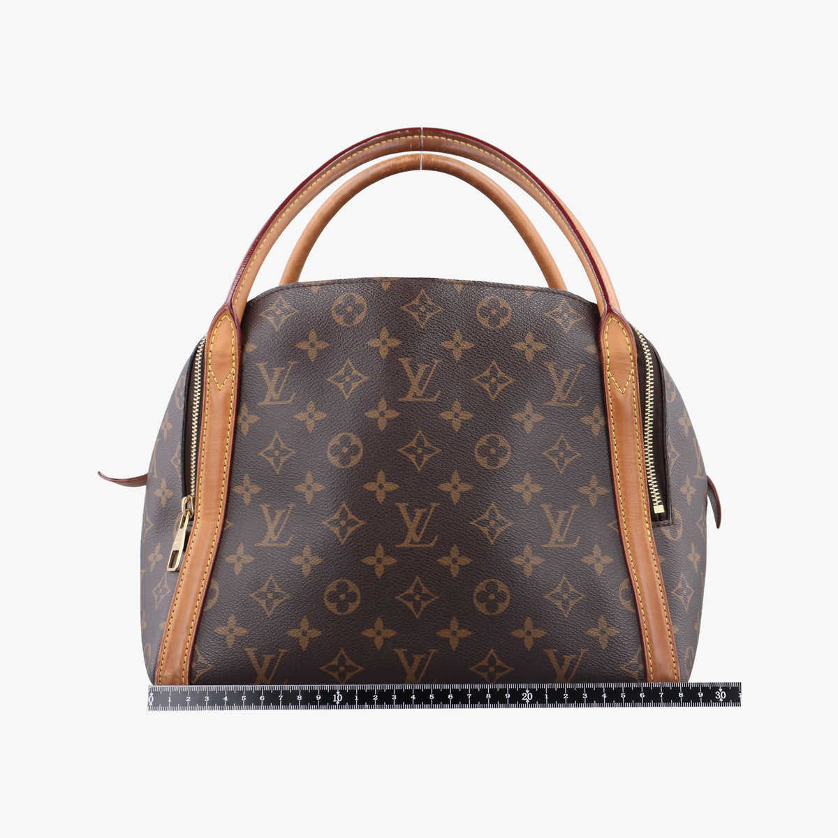 Pre-owned Louis Vuitton Marais MM brown×beige Monogram Canvas M41070 handbag | stylenewstar