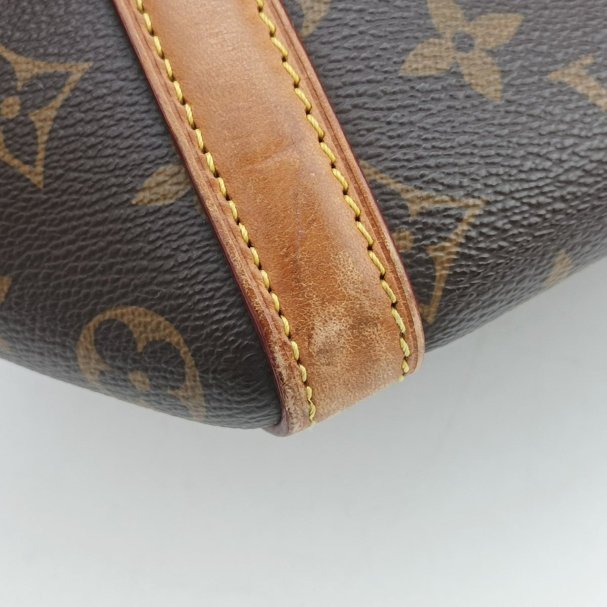 Pre-owned Louis Vuitton Marais MM brown×beige Monogram Canvas M41070 handbag | stylenewstar