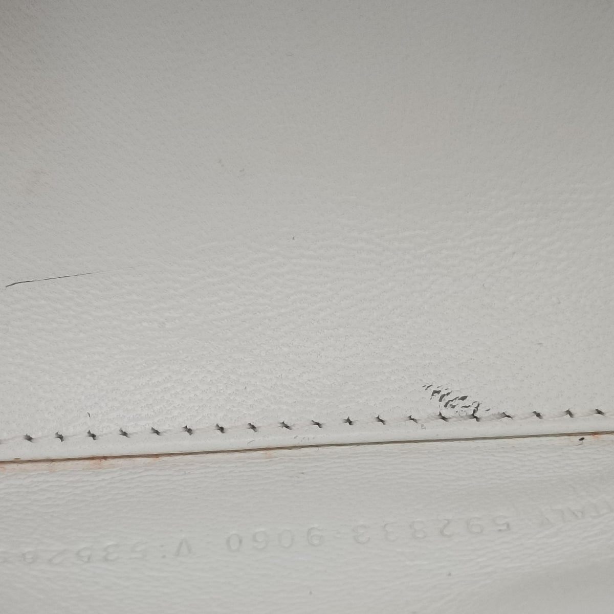 Pre-owned Balenciaga Hourglass Graffiti White×Black Leather  shoulderbag | stylenewstar