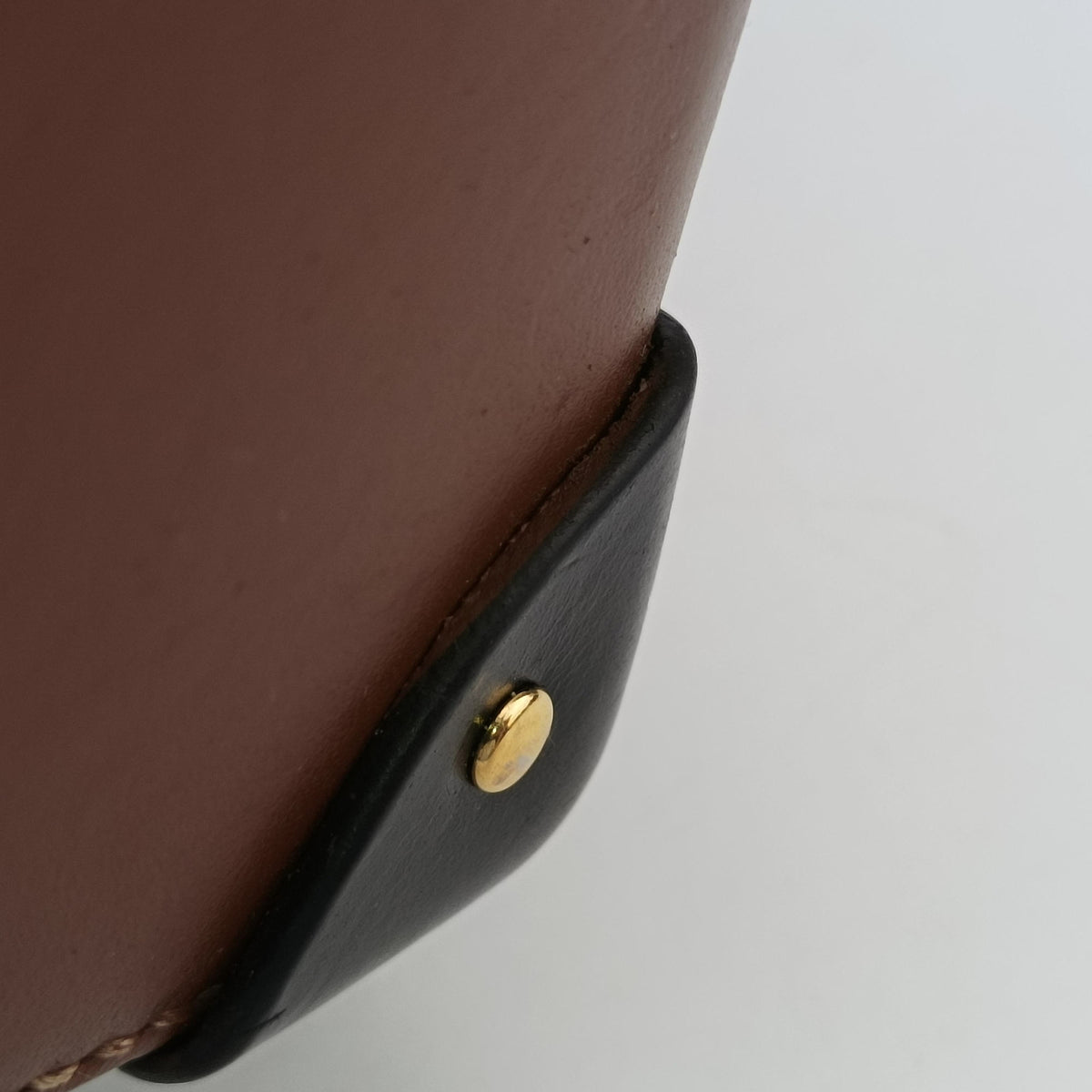 Pre-owned Gucci GG Supreme Bamboo Padlock Beige×Black×Brown PVC coated canvas×leather 603221 shoulderbag | stylenewstar