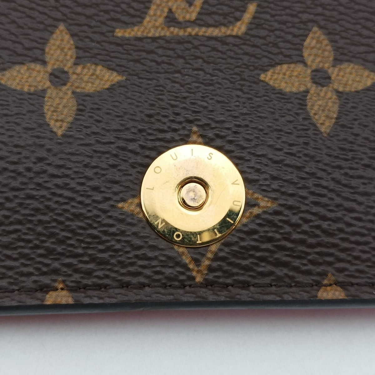 Vintage Louis Vuitton Pochette Weekend brown×Fuchsia Pink Monogram Canvas M62456 shoulderbag | stylenewstar