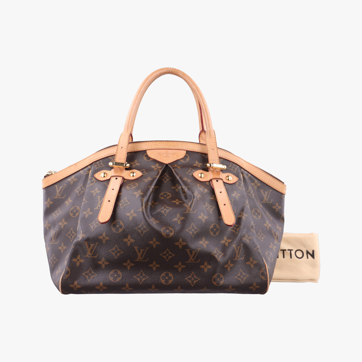 Secondhand Louis Vuitton TIVOLI GM Brown Monogram Canvas M40144 shoulderbag | stylenewstar