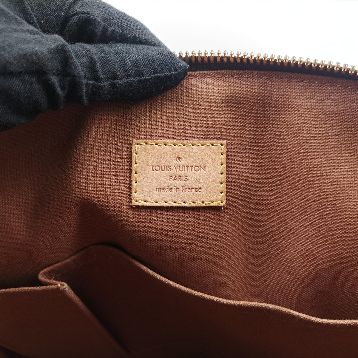 Secondhand Louis Vuitton TIVOLI GM Brown Monogram Canvas M40144 shoulderbag | stylenewstar