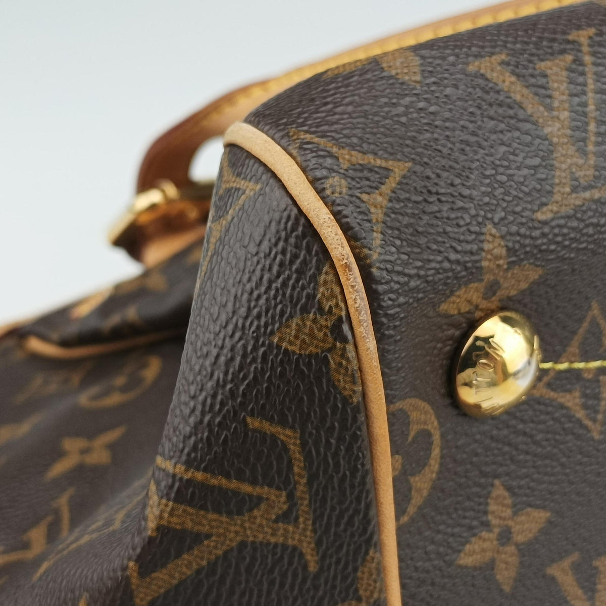 Secondhand Louis Vuitton TIVOLI GM Brown Monogram Canvas M40144 shoulderbag | stylenewstar