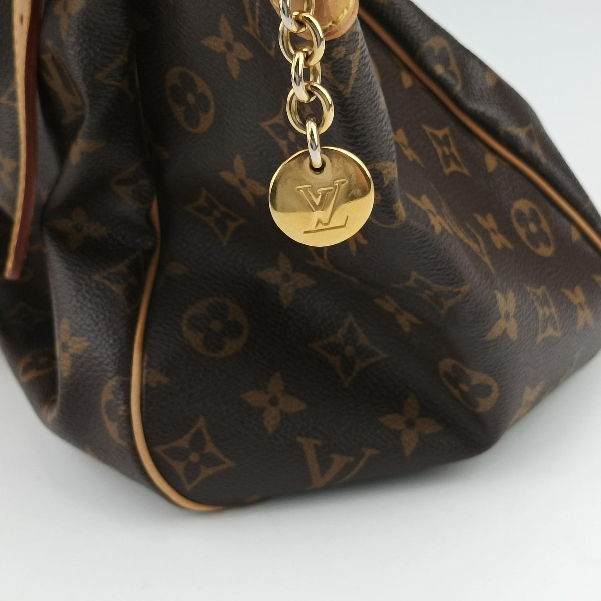 Secondhand Louis Vuitton TIVOLI GM Brown Monogram Canvas M40144 shoulderbag | stylenewstar