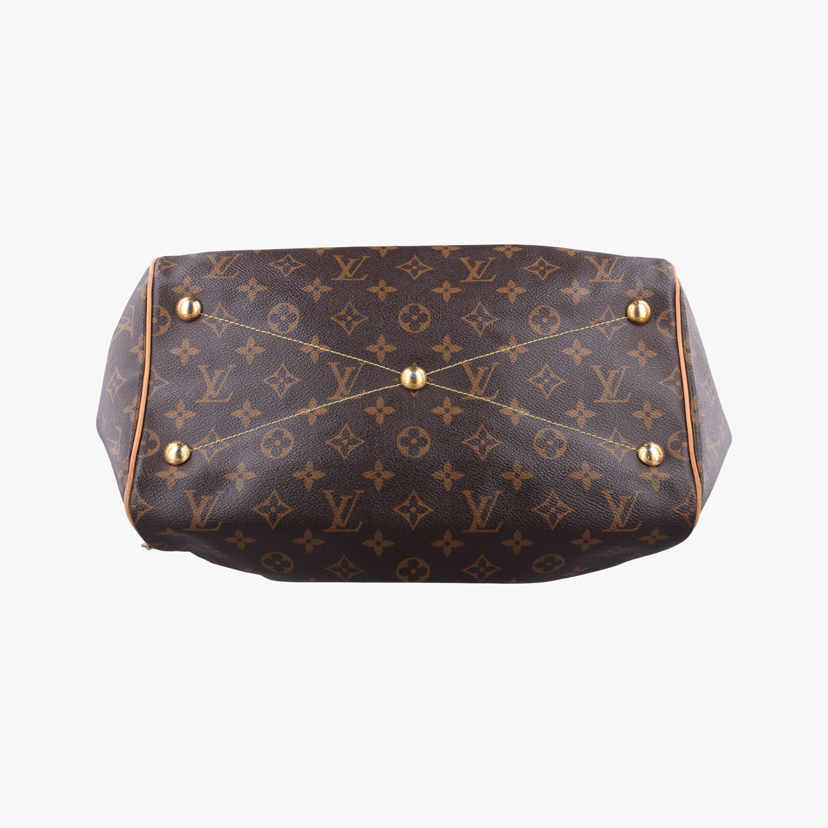 Secondhand Louis Vuitton TIVOLI GM Brown Monogram Canvas M40144 shoulderbag | stylenewstar