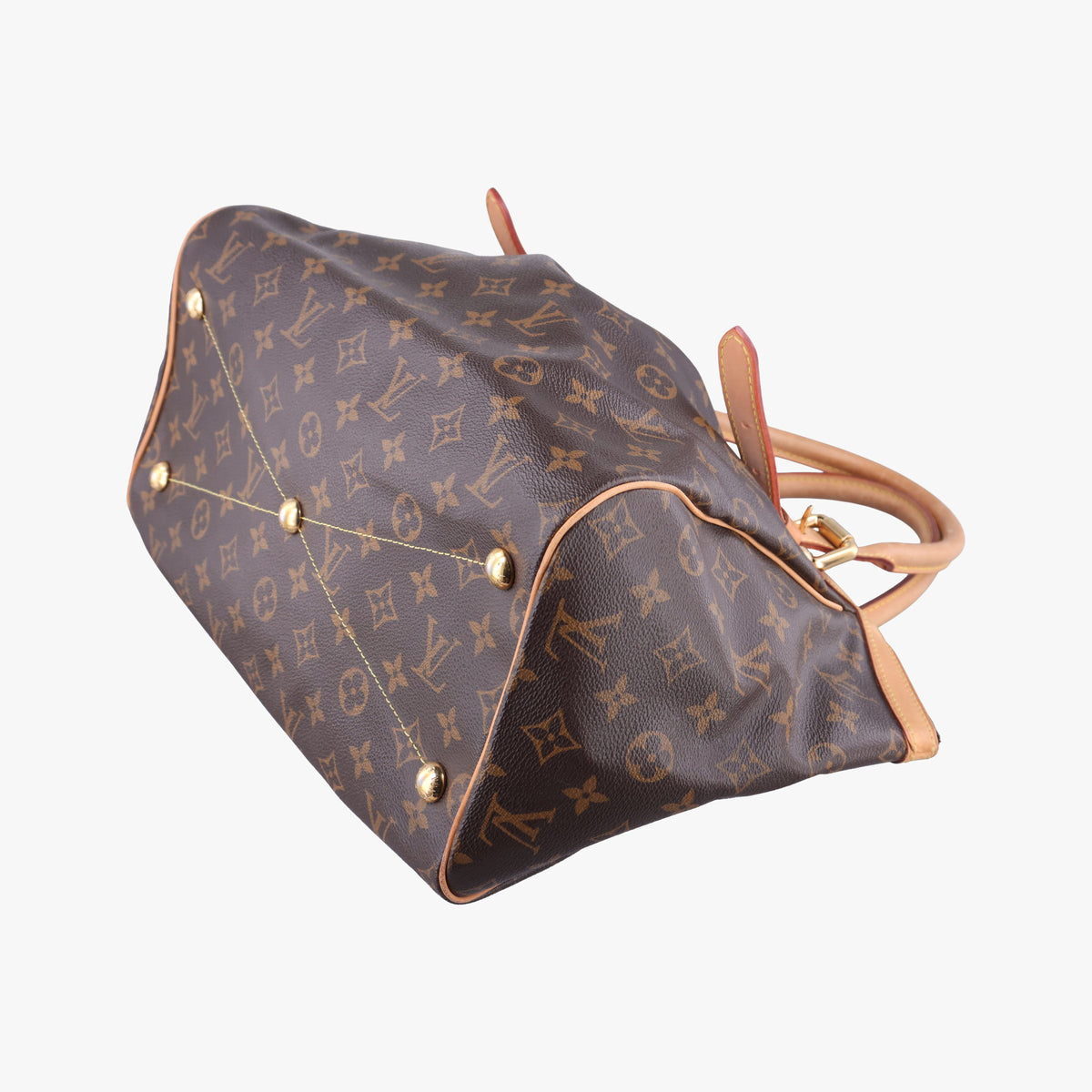 Secondhand Louis Vuitton TIVOLI GM Brown Monogram Canvas M40144 shoulderbag | stylenewstar