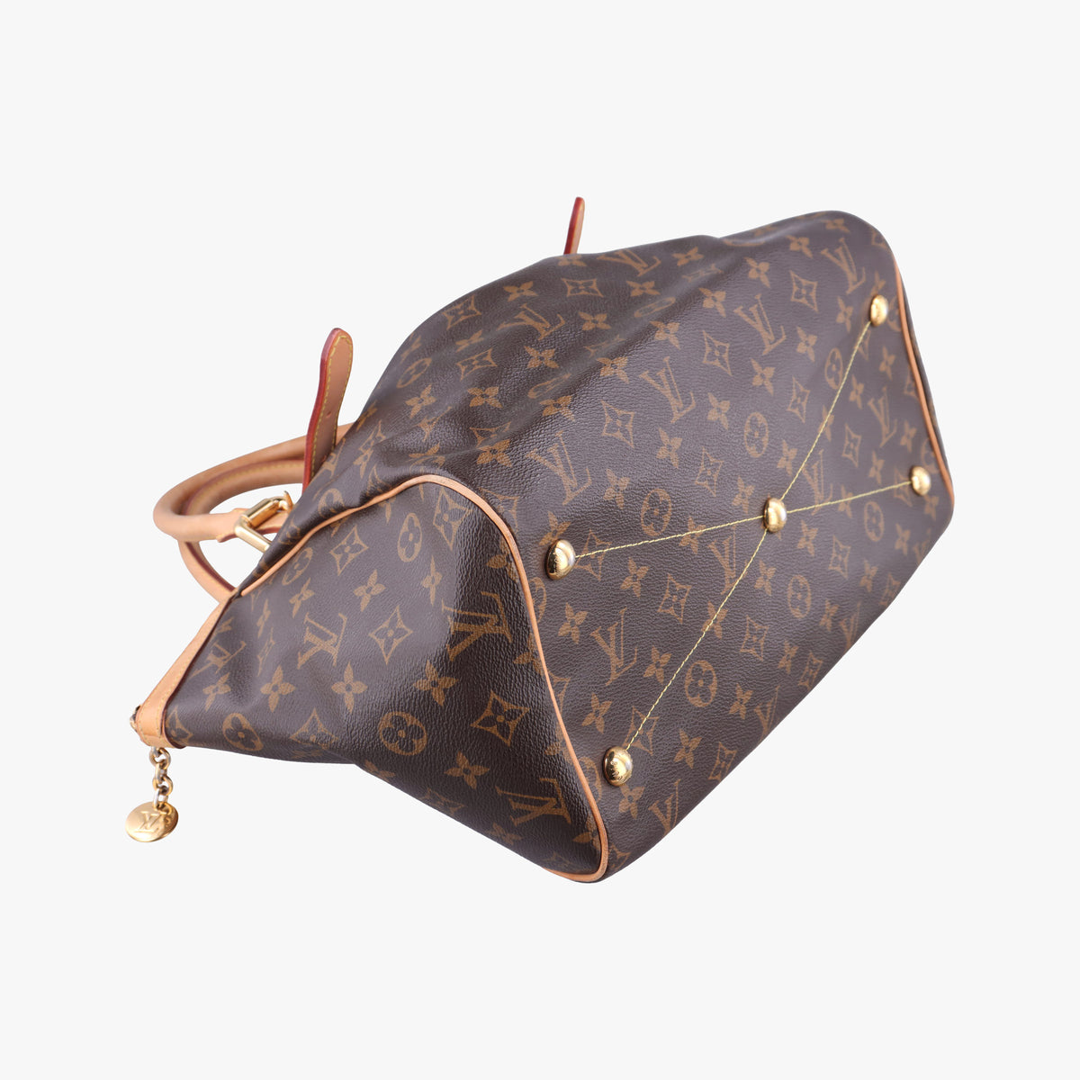 Secondhand Louis Vuitton TIVOLI GM Brown Monogram Canvas M40144 shoulderbag | stylenewstar