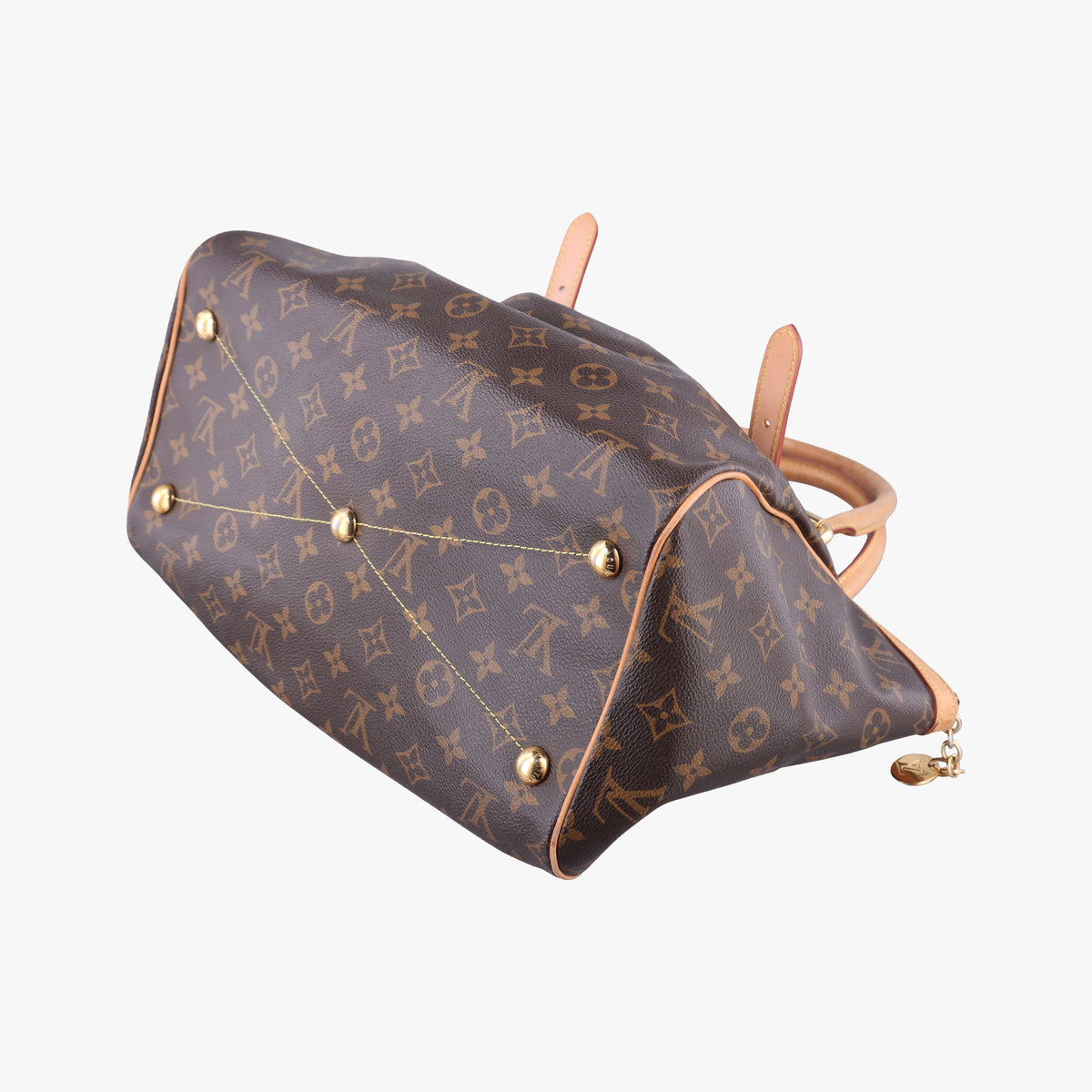 Secondhand Louis Vuitton TIVOLI GM Brown Monogram Canvas M40144 shoulderbag | stylenewstar