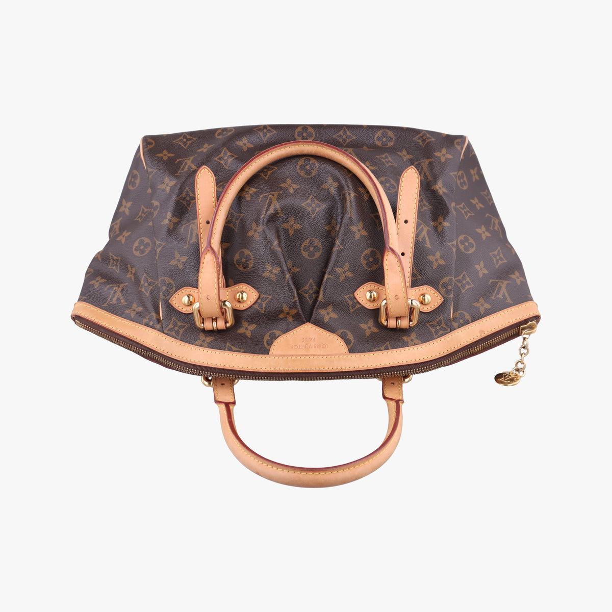 Secondhand Louis Vuitton TIVOLI GM Brown Monogram Canvas M40144 shoulderbag | stylenewstar