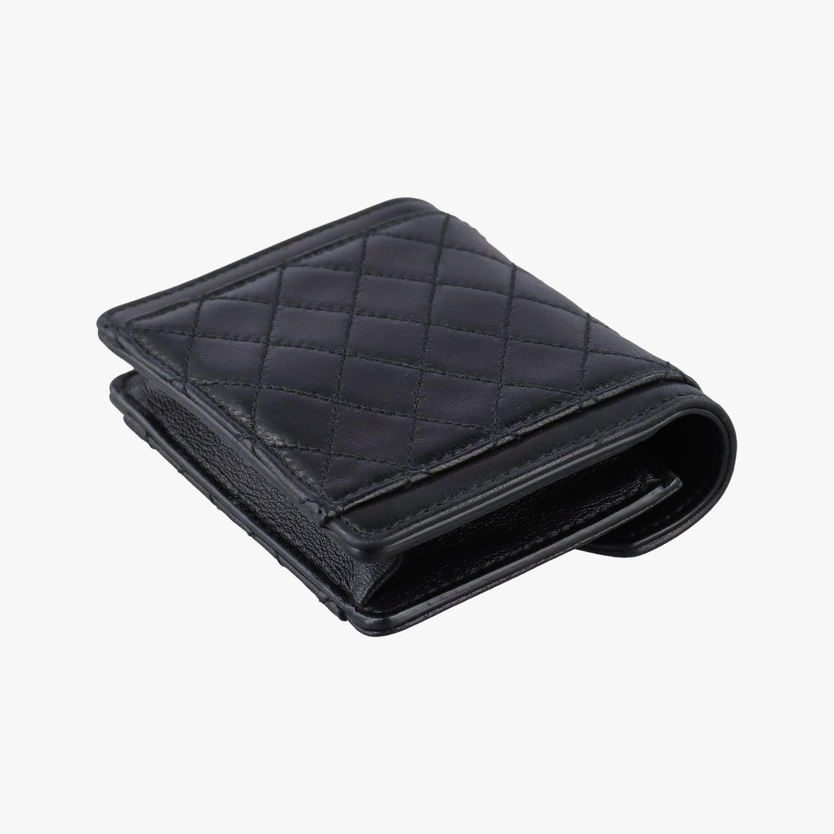 Pre-owned Yves Saint Laurent Gaby Micro Black Leather 685212 shoulderbag | stylenewstar