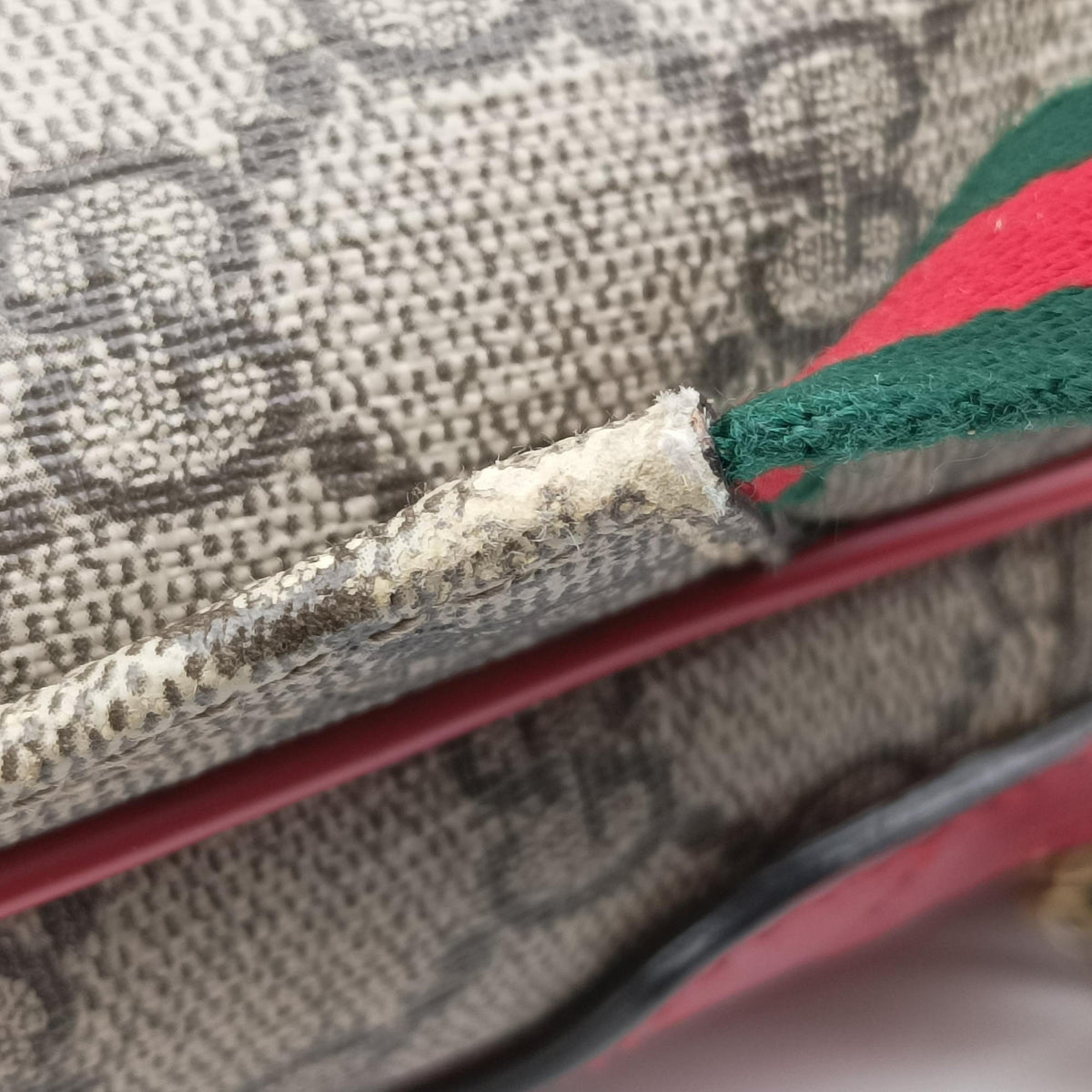 Vintage Gucci GG Supreme Tian Beige×Multi PVC coated canvas×Leather 427042 backpack/rucksack | stylenewstar