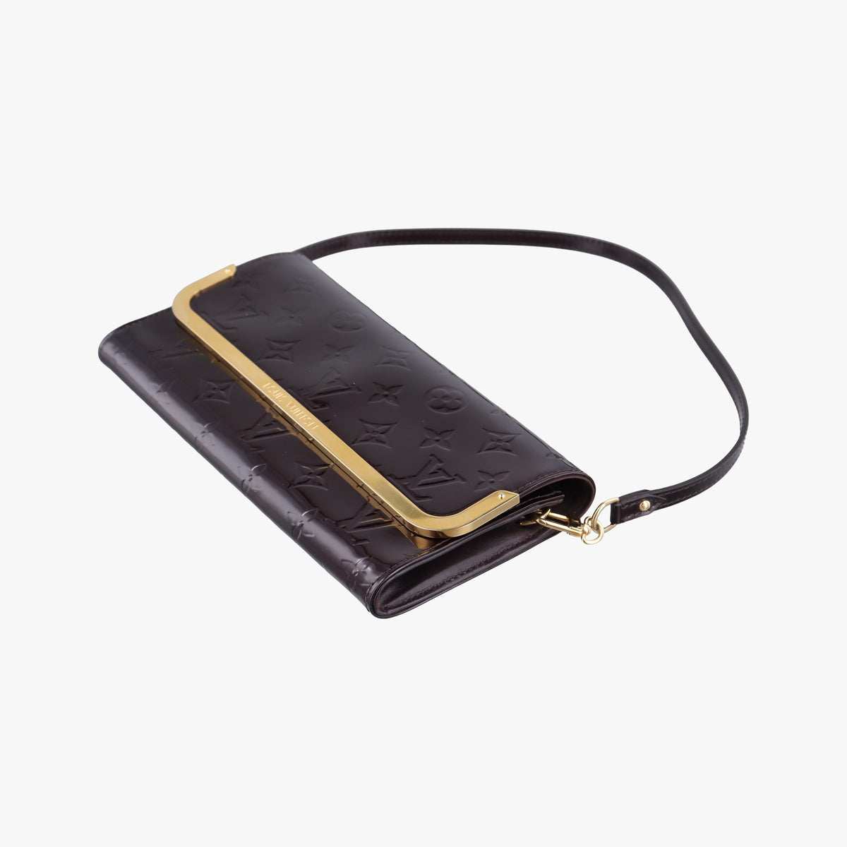 Secondhand Louis Vuitton Clutch Ana Amarante Vernis M91549 shoulderbag | stylenewstar