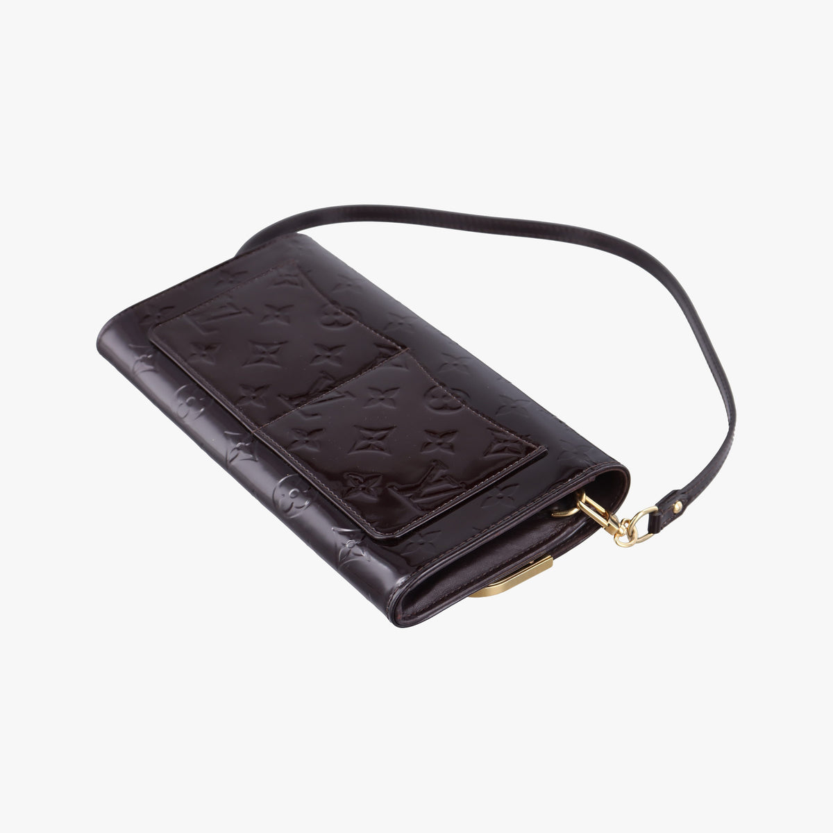 Secondhand Louis Vuitton Clutch Ana Amarante Vernis M91549 shoulderbag | stylenewstar