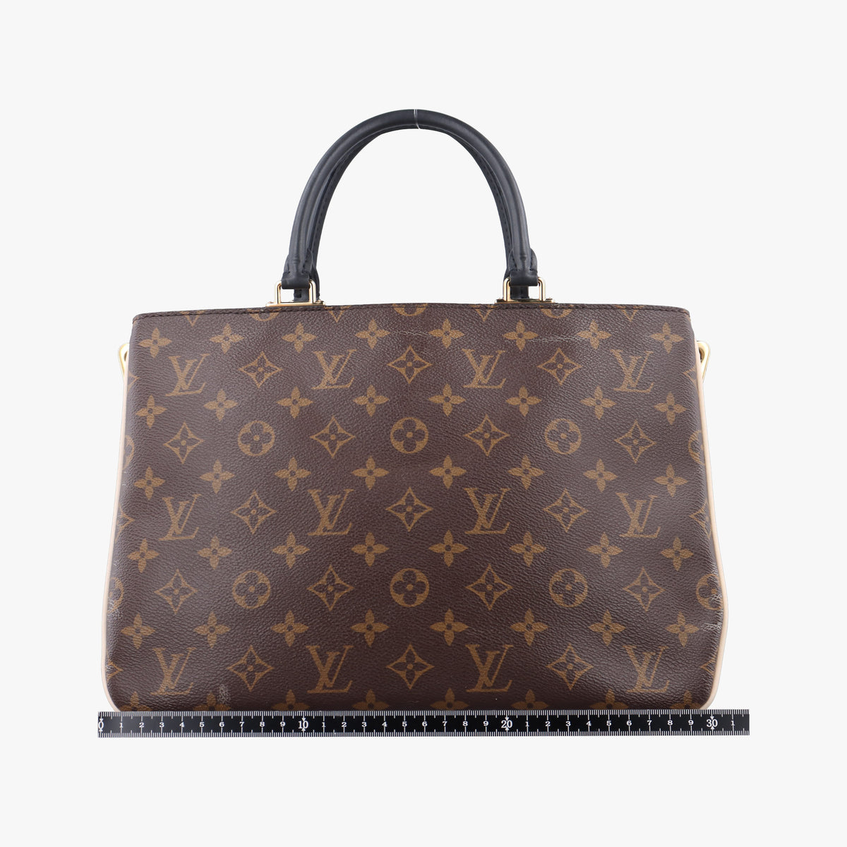 Vintage Louis Vuitton Mille feuille Beige x Brown Monogram canvas x leather M44255 shoulderbag | stylenewstar