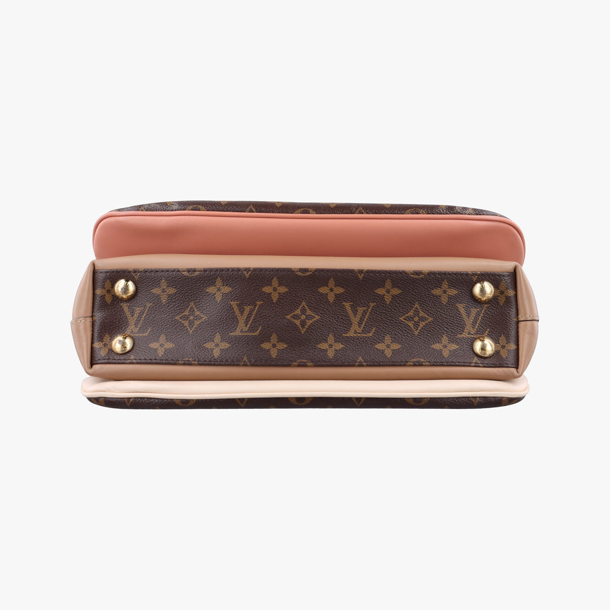 Vintage Louis Vuitton Mille feuille Beige x Brown Monogram canvas x leather M44255 shoulderbag | stylenewstar