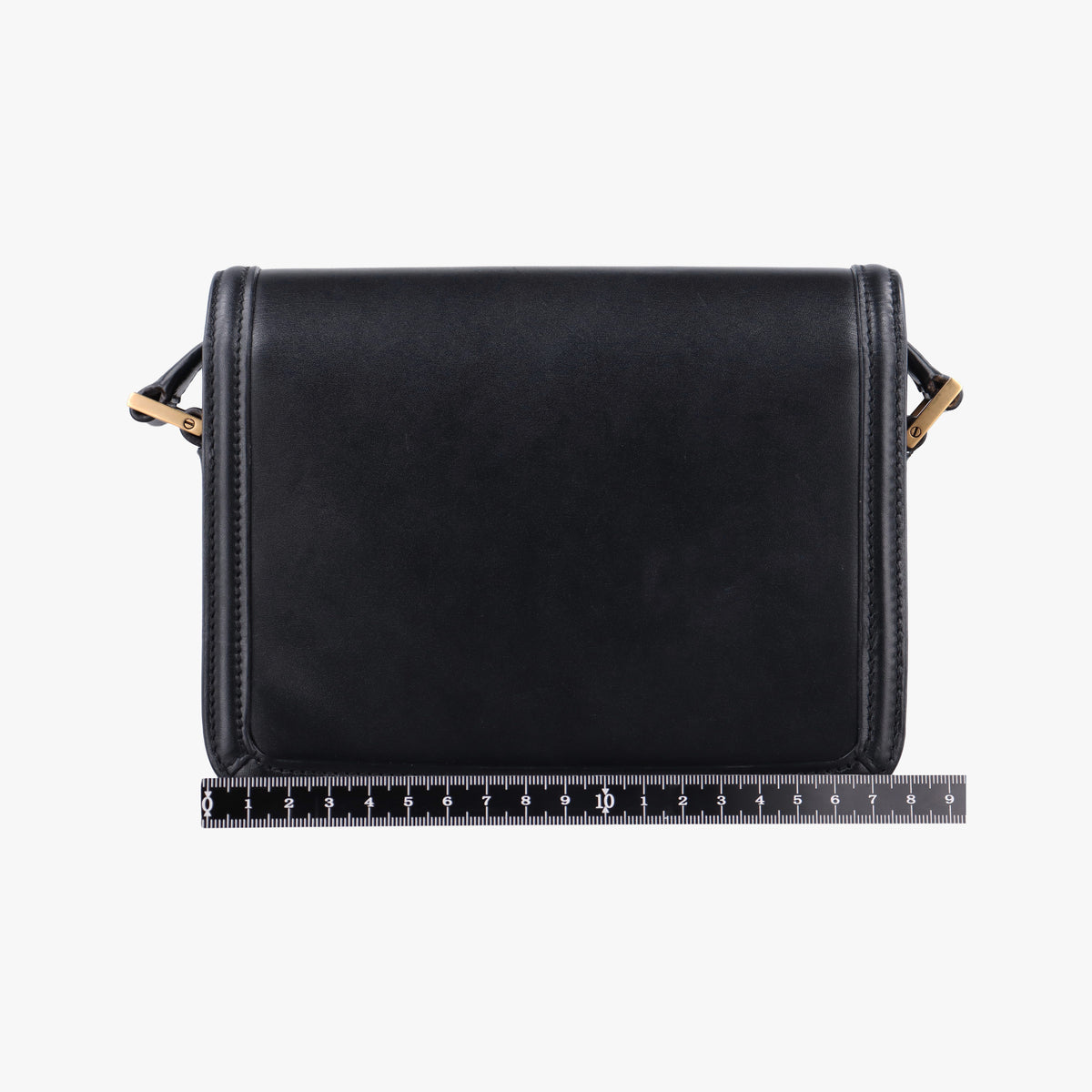Pre-owned Yves Saint Laurent Solferino Black Leather 634306 shoulderbag | stylenewstar