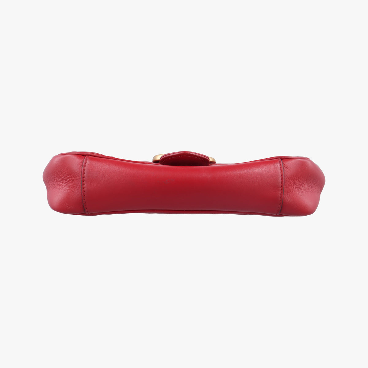 Pre-owned Gucci GG Marmont Red Leather 446744 shoulderbag | stylenewstar