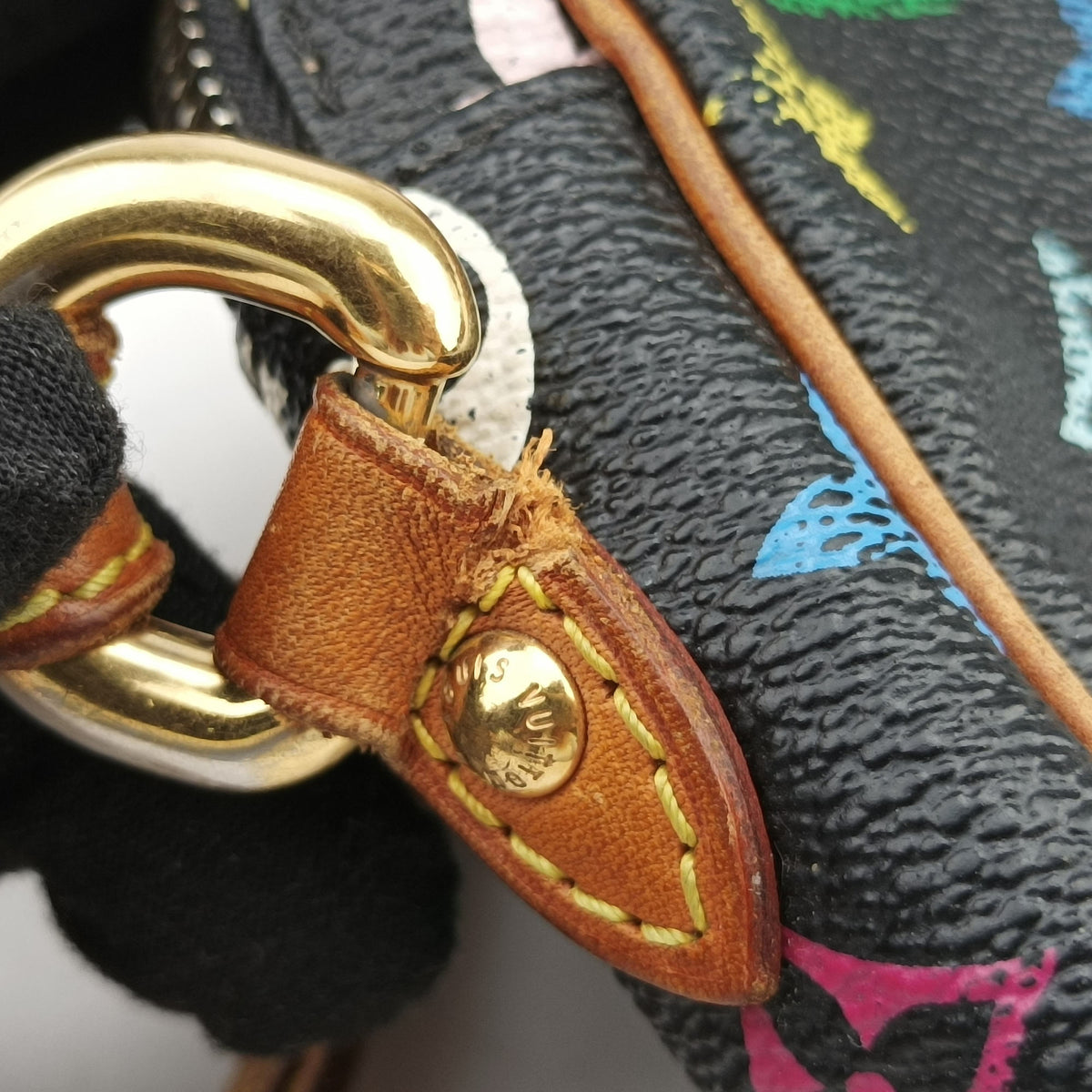 Secondhand Louis Vuitton RIFT Noir Monogram Multicolor M40056 shoulderbag | stylenewstar