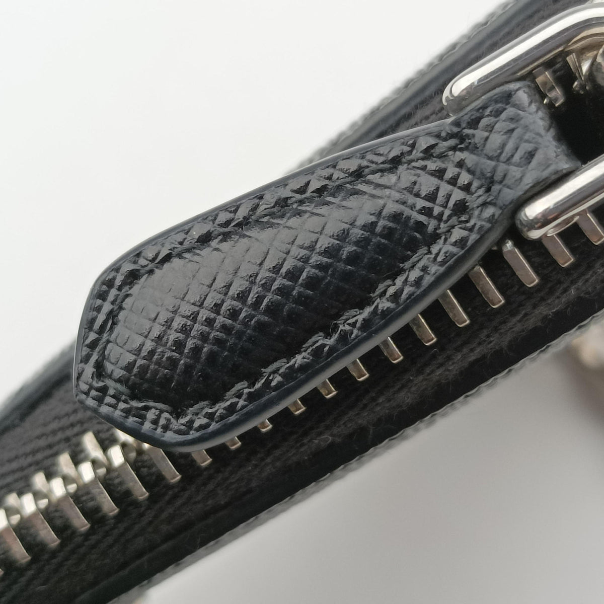 Vintage Prada Triangle Logo Mini Black SAFFIANO Leather 1NR015 shoulderbag | stylenewstar