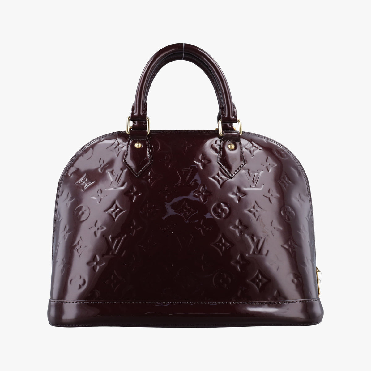 Vintage Louis Vuitton Alma PM Amarante Vernis M91691 handbag | stylenewstar