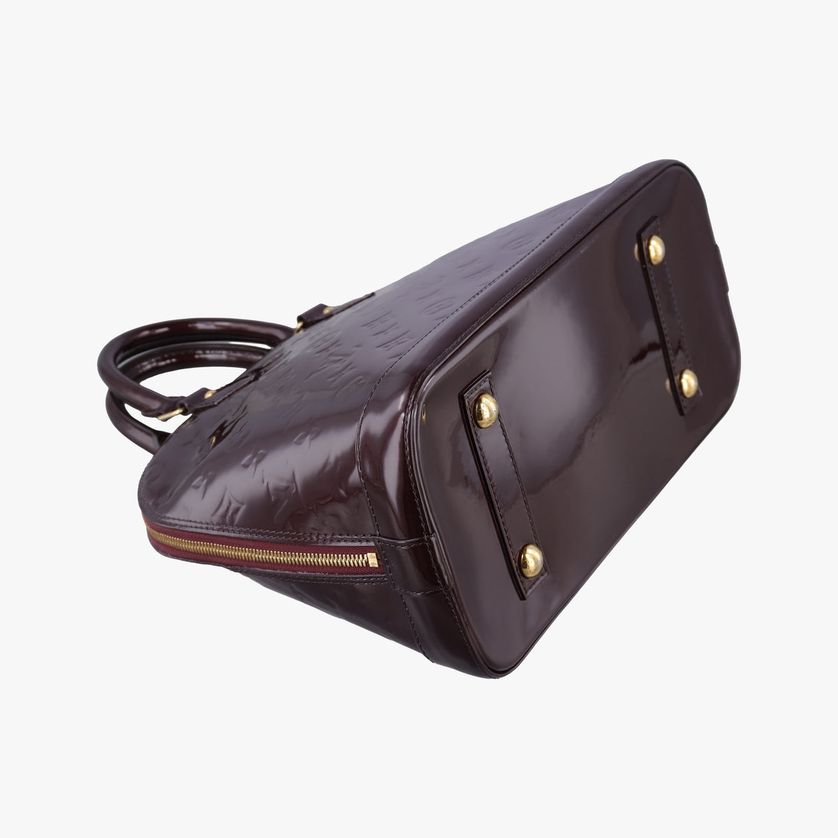 Vintage Louis Vuitton Alma PM Amarante Vernis M91691 handbag | stylenewstar