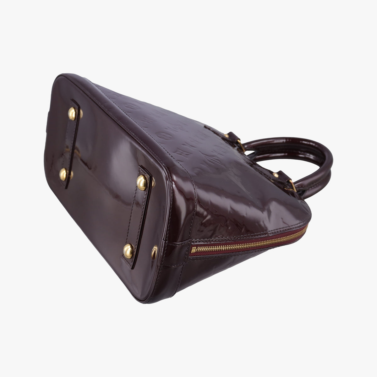Vintage Louis Vuitton Alma PM Amarante Vernis M91691 handbag | stylenewstar
