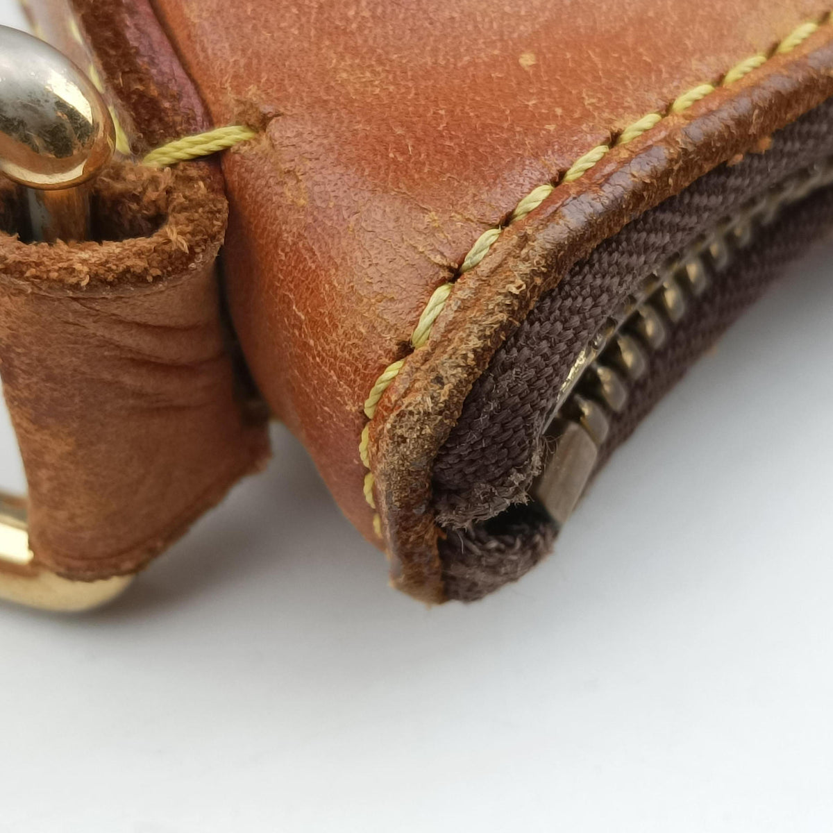 Pre-owned Louis Vuitton Thames GM Brown Monogram Canvas M56383 shoulderbag | stylenewstar