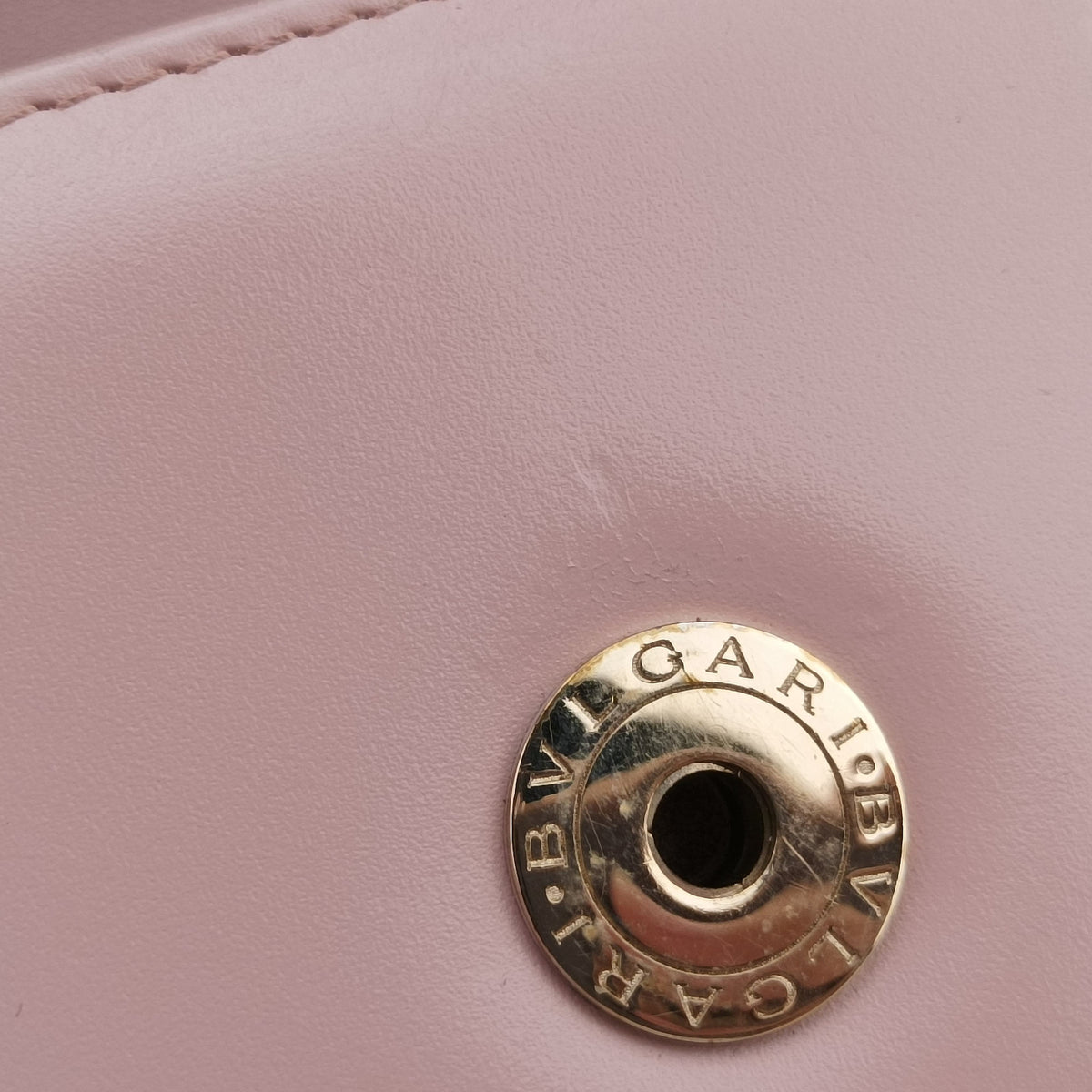 Pre-owned Bvlgari Serpenti Forever Pink leather  shoulderbag | stylenewstar