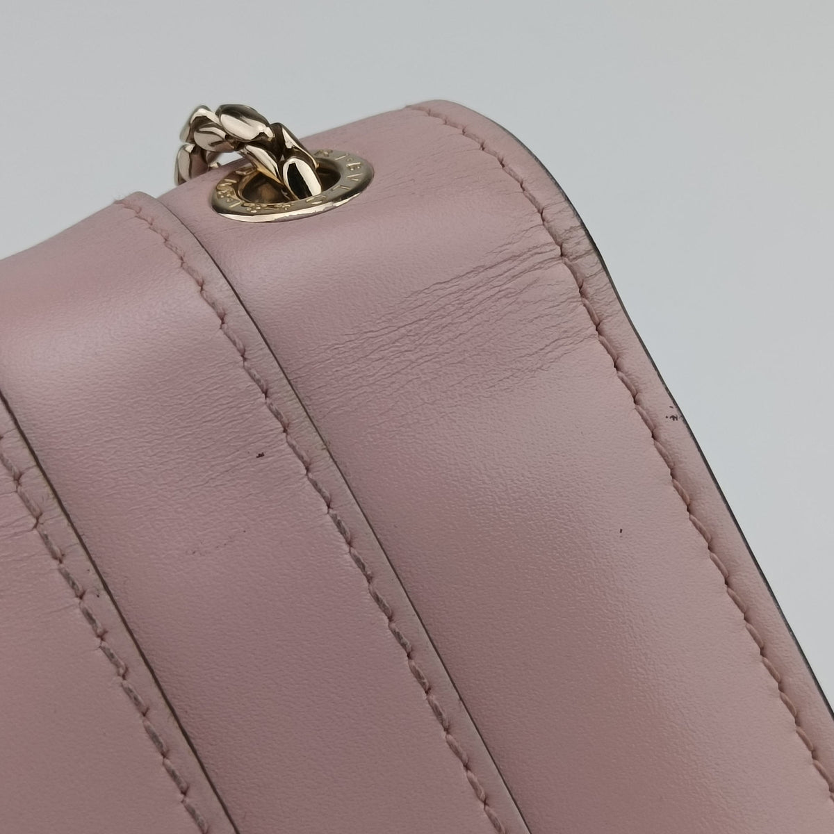 Pre-owned Bvlgari Serpenti Forever Pink leather  shoulderbag | stylenewstar