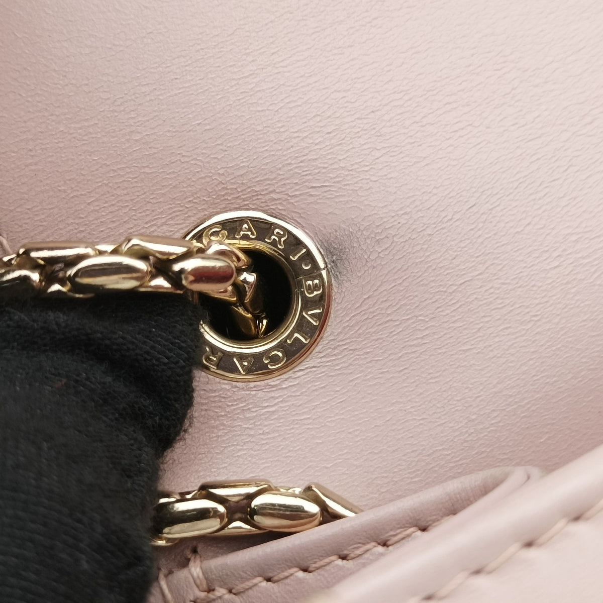 Pre-owned Bvlgari Serpenti Forever Pink leather  shoulderbag | stylenewstar