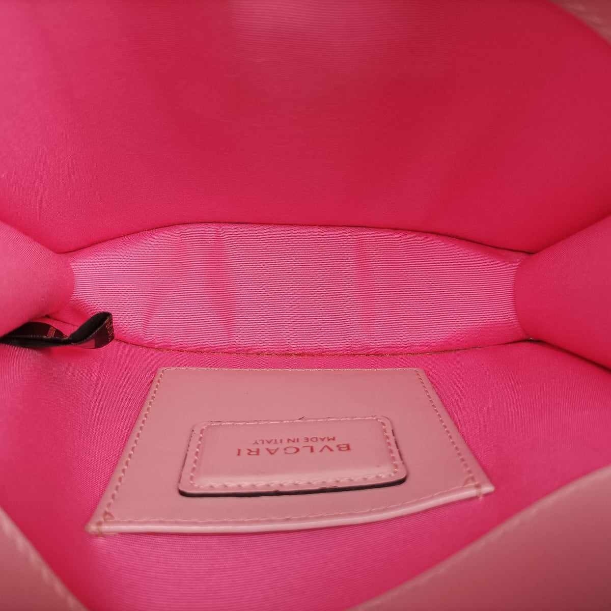 Pre-owned Bvlgari Serpenti Forever Pink leather  shoulderbag | stylenewstar