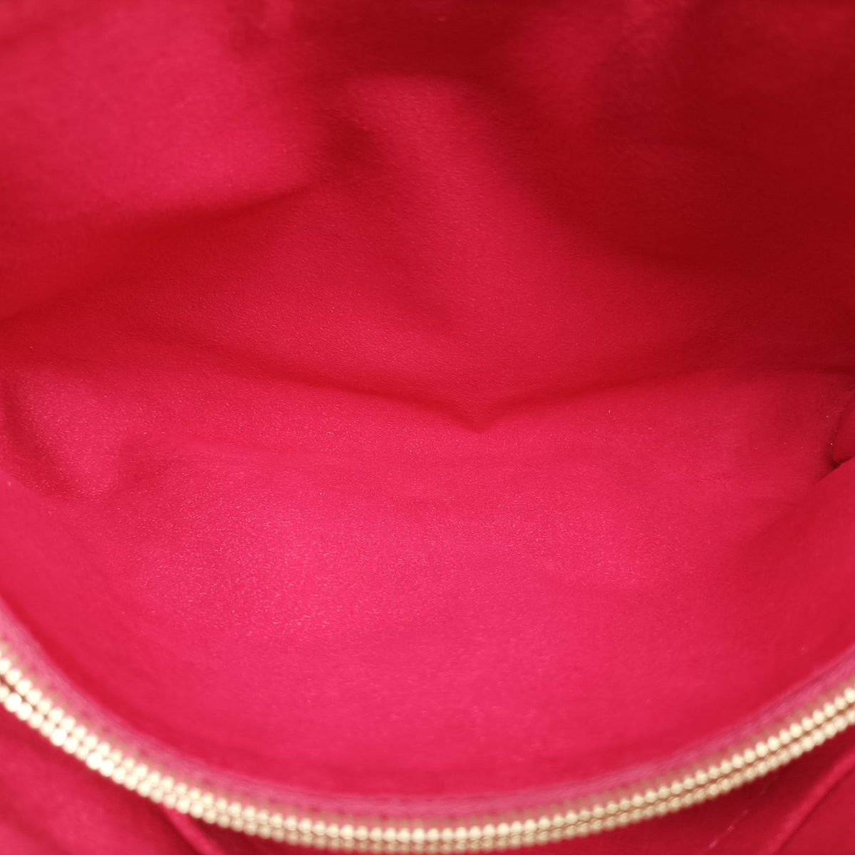 Pre-owned Louis Vuitton Pallas Chain Brown x Cerise Monogram canvas x leather M41201 shoulderbag | stylenewstar