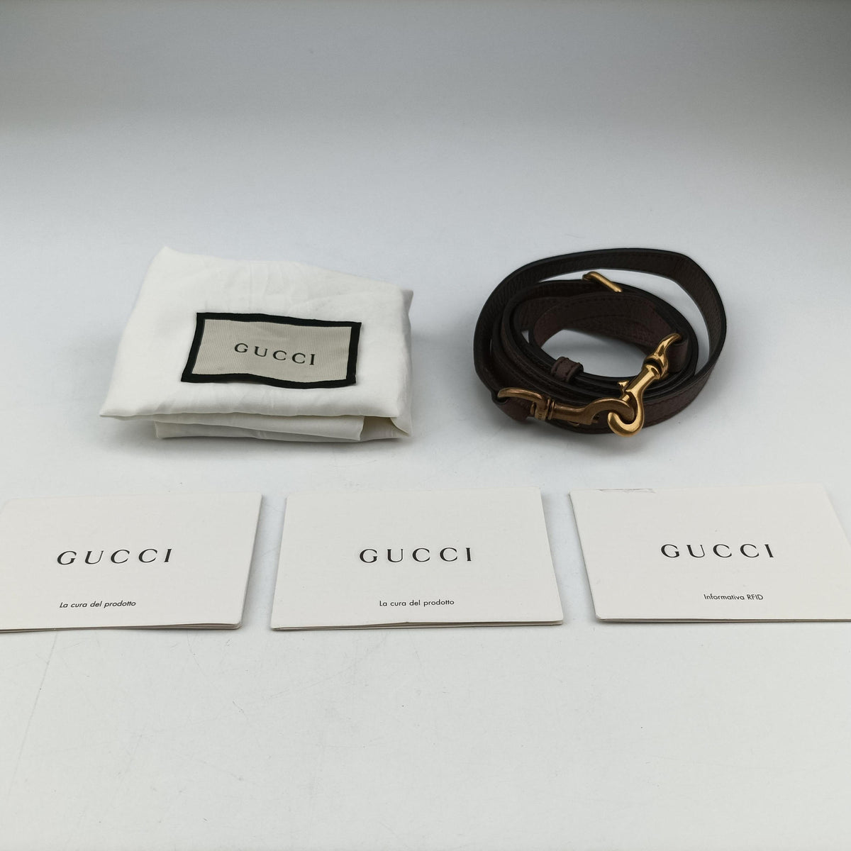 Pre-owned Gucci Ophidia Beige x Brown PVC coated canvas x Leather 575722 bum bag/waist bag | stylenewstar