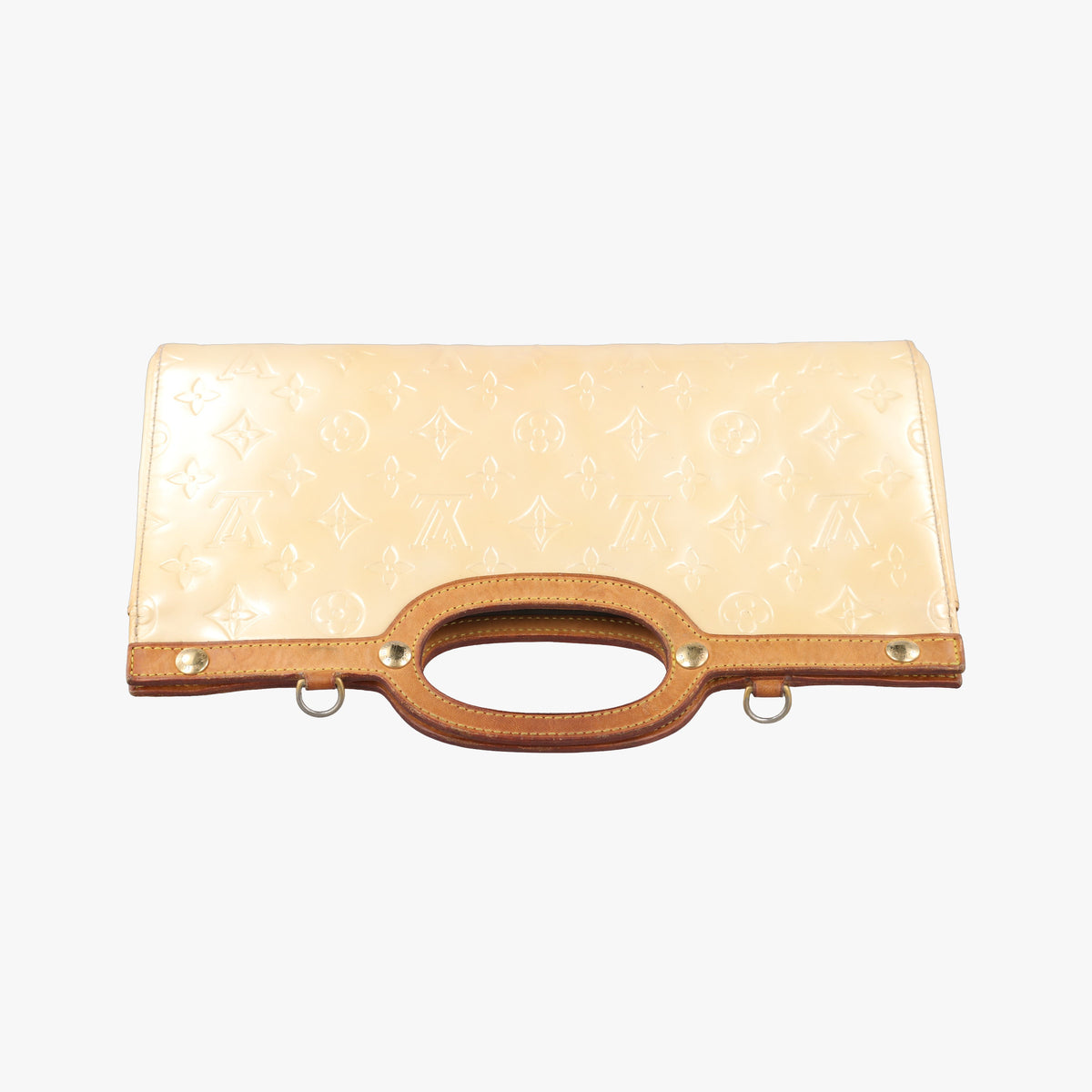 Pre-owned Louis Vuitton ROXBURY Drive Perle Vernis M91374 shoulderbag | stylenewstar