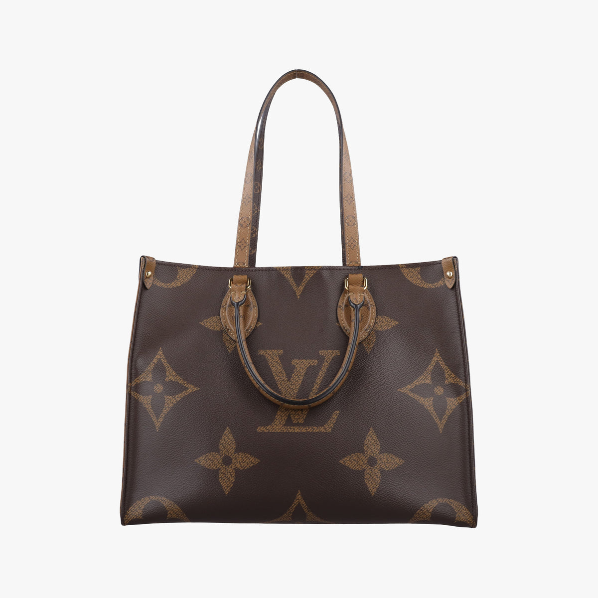 Pre-owned Louis Vuitton On the Go MM Monogram/Brown Monogram Canvas M45321 shoulderbag | stylenewstar
