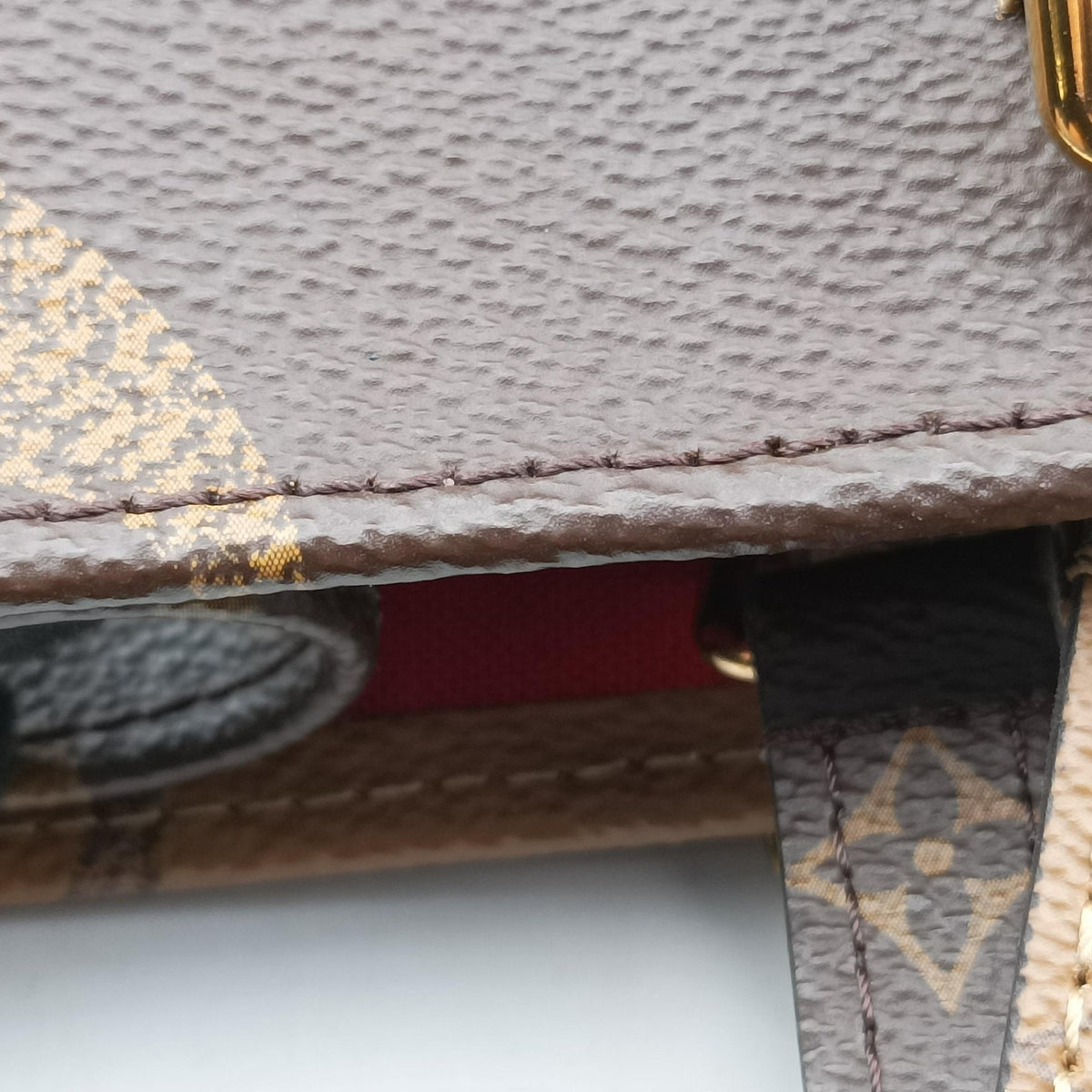 Pre-owned Louis Vuitton On the Go MM Monogram/Brown Monogram Canvas M45321 shoulderbag | stylenewstar