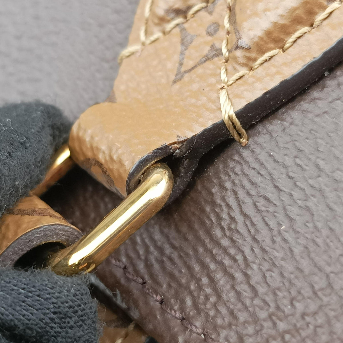 Pre-owned Louis Vuitton On the Go MM Monogram/Brown Monogram Canvas M45321 shoulderbag | stylenewstar