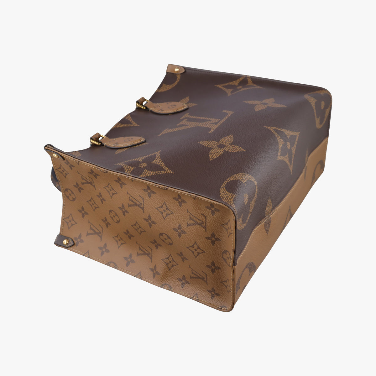 Pre-owned Louis Vuitton On the Go MM Monogram/Brown Monogram Canvas M45321 shoulderbag | stylenewstar