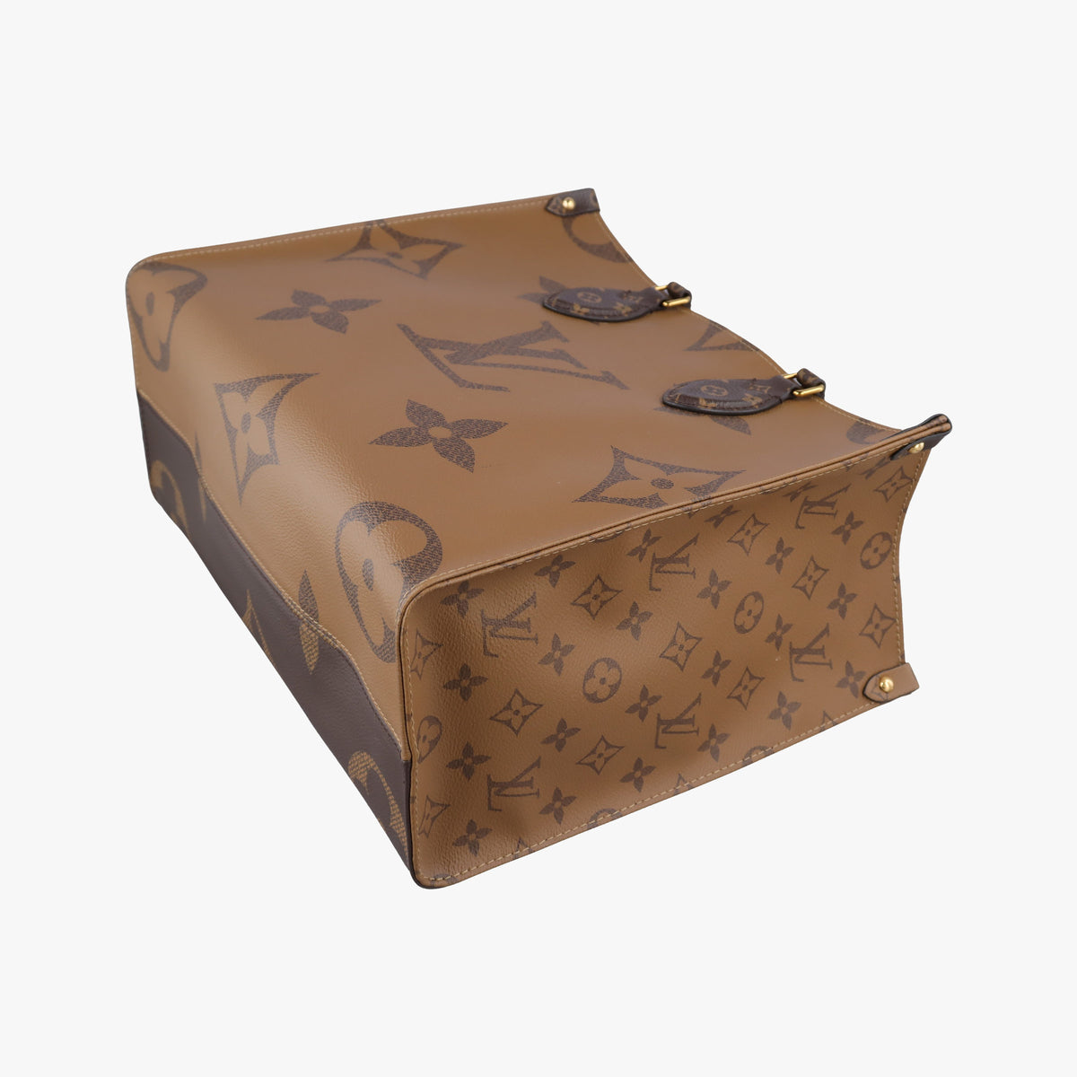 Pre-owned Louis Vuitton On the Go MM Monogram/Brown Monogram Canvas M45321 shoulderbag | stylenewstar