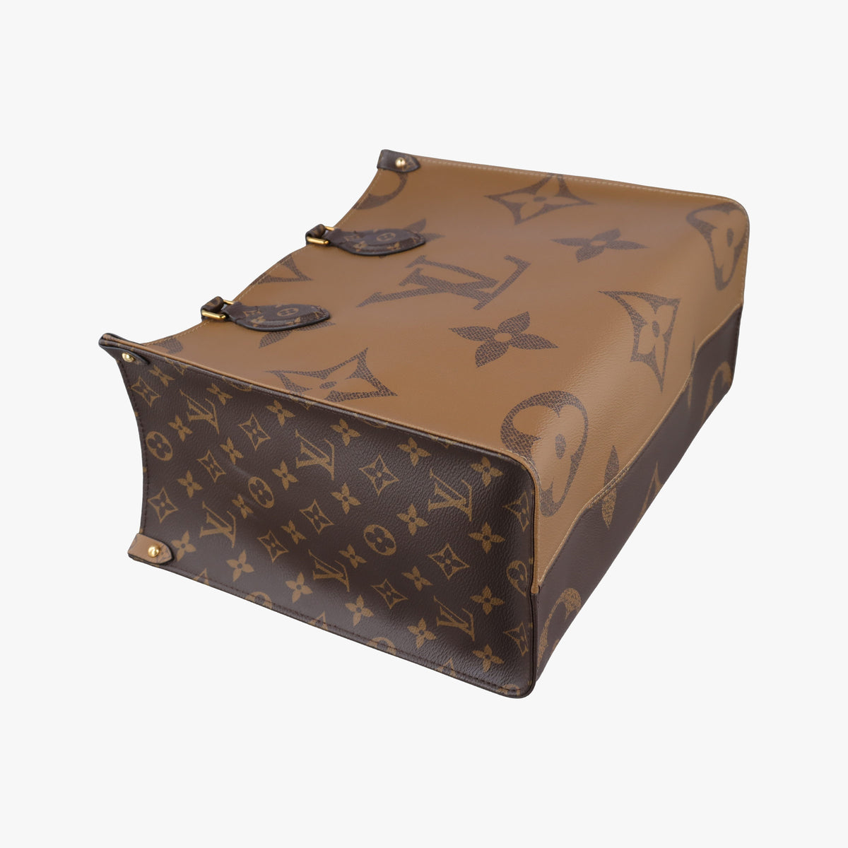 Pre-owned Louis Vuitton On the Go MM Monogram/Brown Monogram Canvas M45321 shoulderbag | stylenewstar