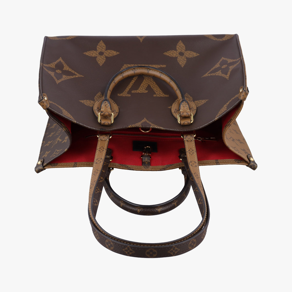 Pre-owned Louis Vuitton On the Go MM Monogram/Brown Monogram Canvas M45321 shoulderbag | stylenewstar
