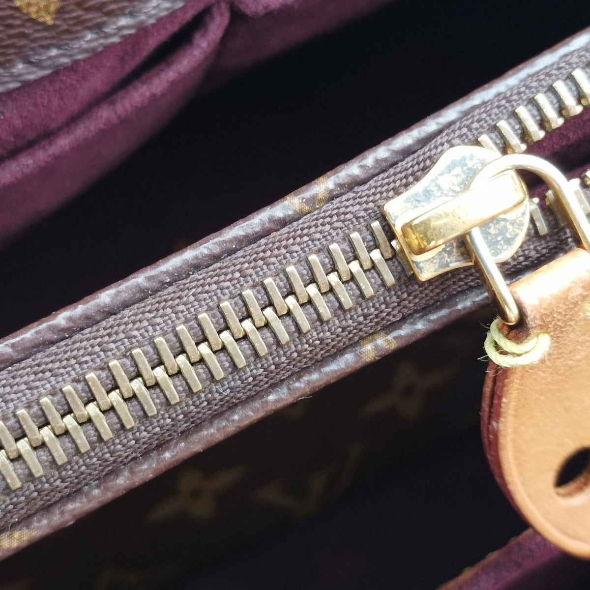 Pre-owned Louis Vuitton MONTAIGNE MM BROWN Monogram Canvas M41056 shoulderbag | stylenewstar